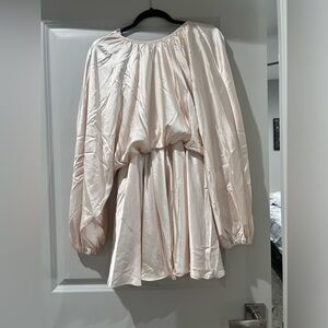 Short champagne dress